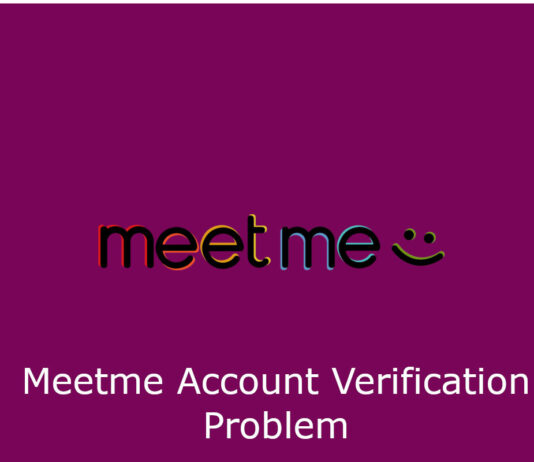 MeetMe Account Verification Problems