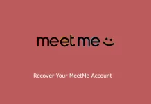 Recover Your MeetMe Account