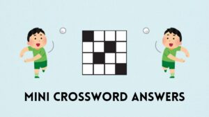 mini crossword answers