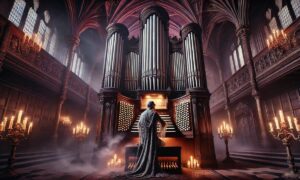 haunted mansion organist art